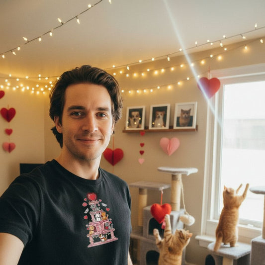 Cat Valentines Tree Product Image