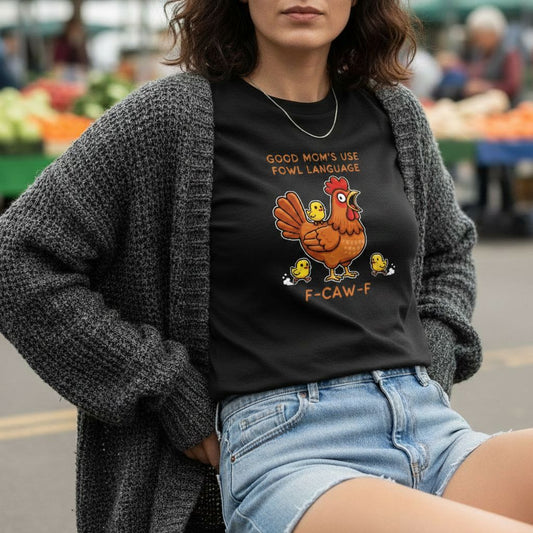Good Moms Use Fowl Language F-Caw-F Product Image