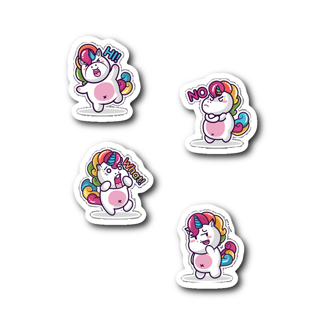 Magical Unicorn Sticker Sheet
