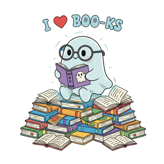 I love boo-ks ghost