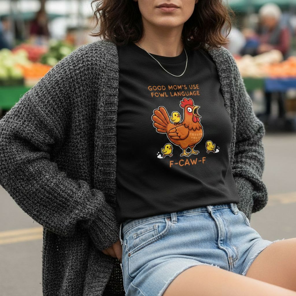 Good Moms Use Fowl Language F-Caw-F Product Image