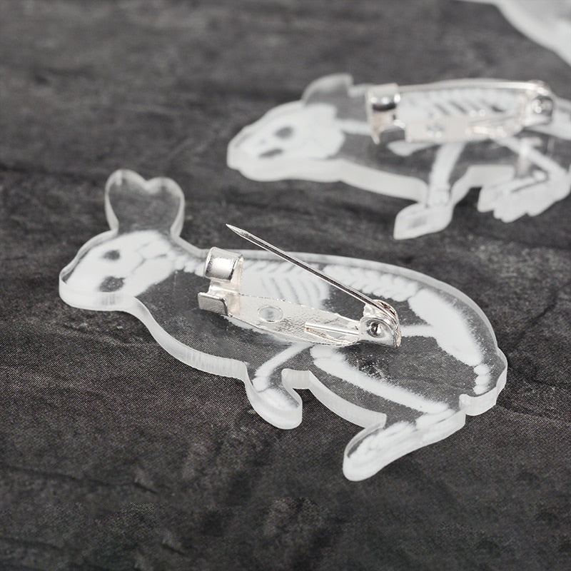 Animal Skeleton Brooch
