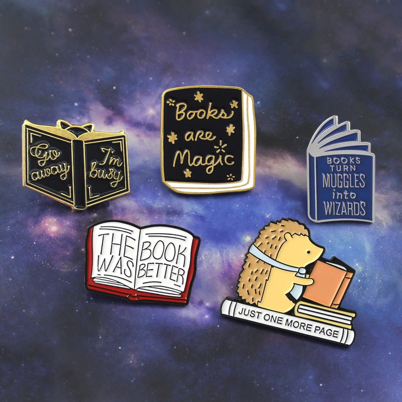 Reading Enamel Pins