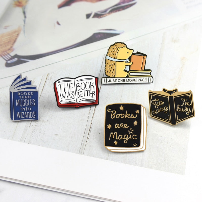 Reading Enamel Pins