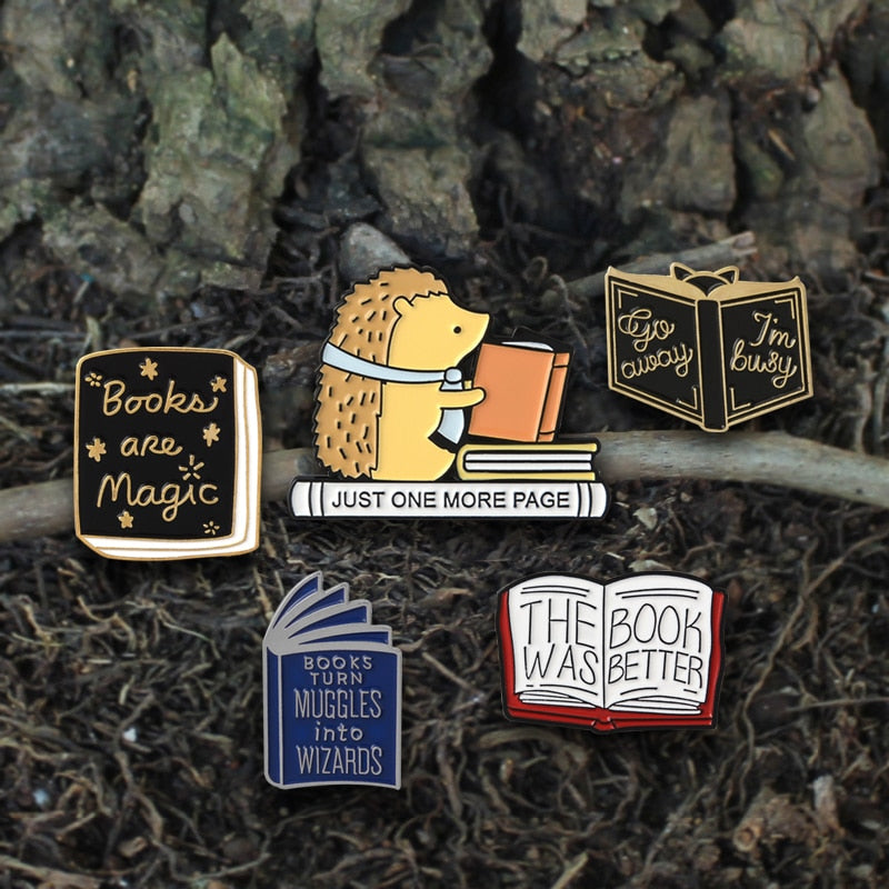 Reading Enamel Pins