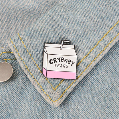Drink Cup & Carton Enamel Pins