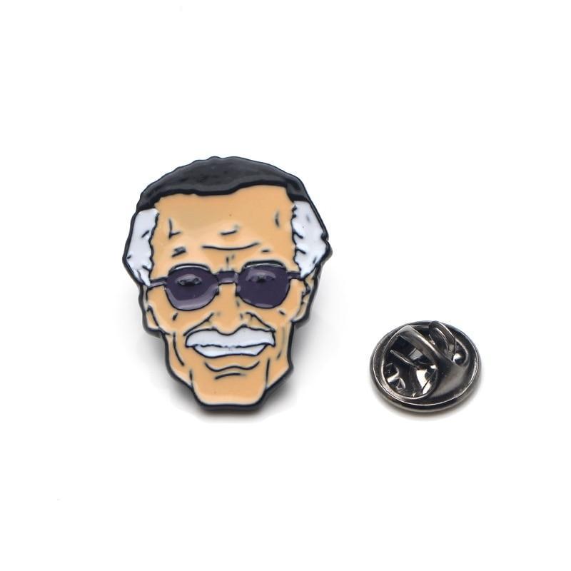 Stan Lee Enamel Pin
