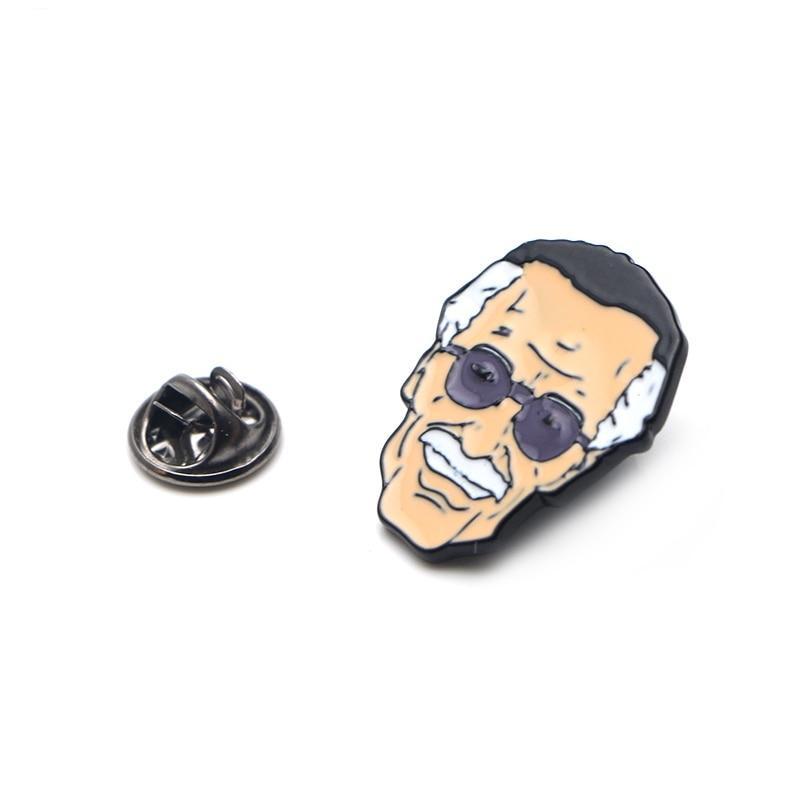 Stan Lee Enamel Pin