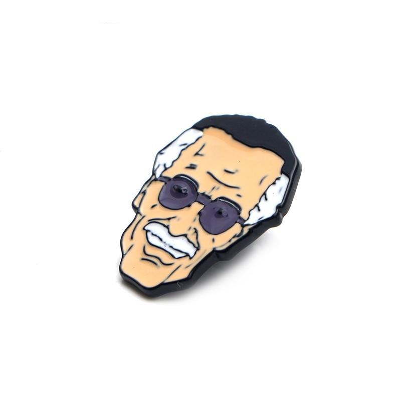 Stan Lee Enamel Pin