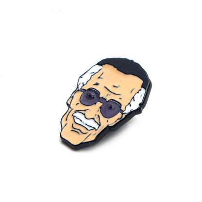 Stan Lee Enamel Pin