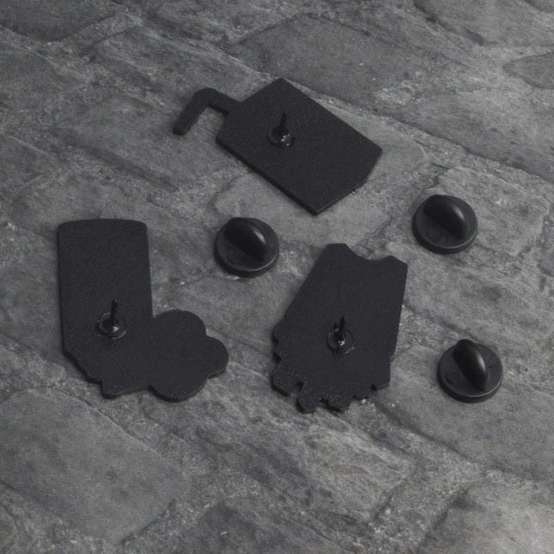 Funny Detergent, Spray & Food Enamel Pins