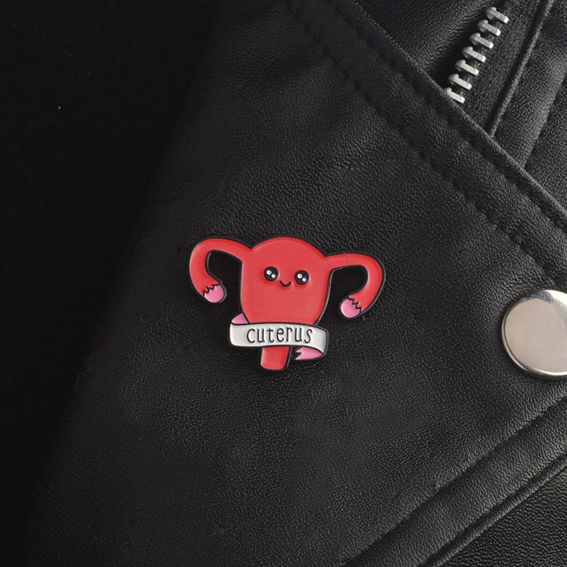 "Cuterus" Enamel Pin