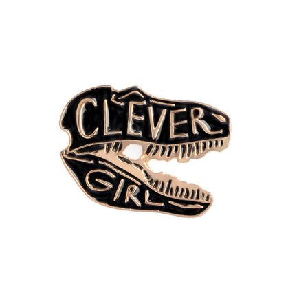 Clever Girl Enamel Pin