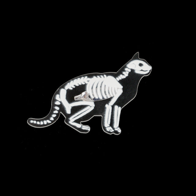 Animal Skeleton Brooch