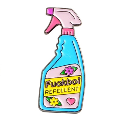Funny Detergent, Spray & Food Enamel Pins