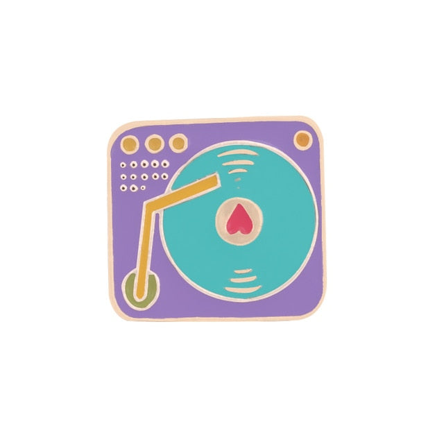 Retro Tech Enamel Pins