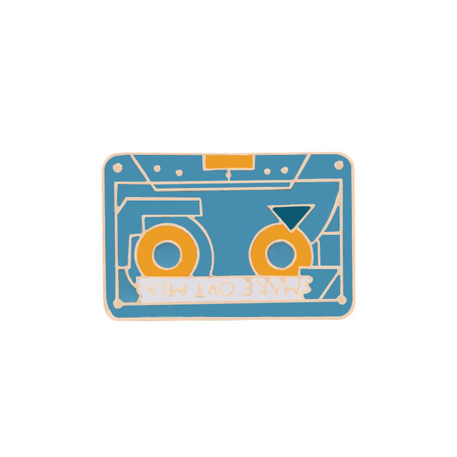 Retro Tech Enamel Pins